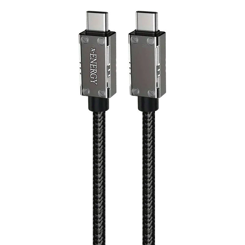 کابل دو سر تایپ سی 240 وات برند ایکس انرژی مدل X-370C